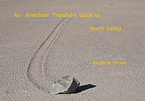 Death Valley travel interactive ebook containing animated images and covering the human and natural history.